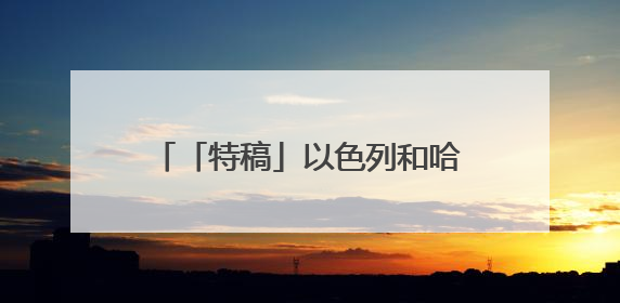「特稿」以色列和哈马斯对美国的加沙停火方案态度显“温差”