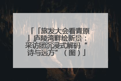 「旅发大会看青原」庐陵湾畔绘新景：采访团沉浸式解码“诗与远方”（图）