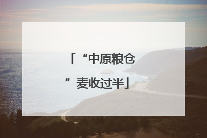 “中原粮仓”麦收过半