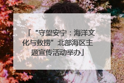 “守望安宁：海洋文化与救捞”北部海区主题宣传活动举办