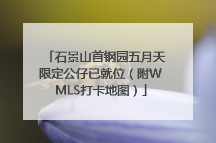 石景山首钢园五月天限定公仔已就位（附WMLS打卡地图）