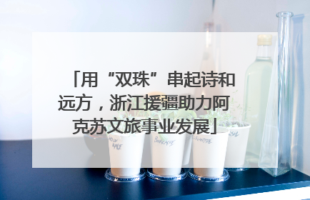用“双珠”串起诗和远方，浙江援疆助力阿克苏文旅事业发展