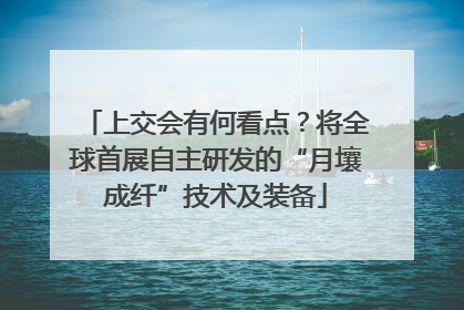 上交会有何看点？将全球首展自主研发的“月壤成纤”技术及装备