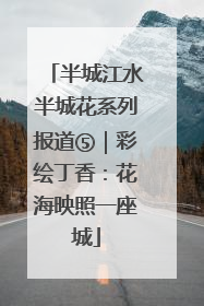 半城江水半城花系列报道⑤｜彩绘丁香：花海映照一座城