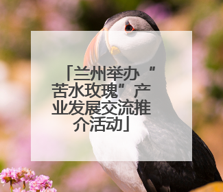 兰州举办“苦水玫瑰”产业发展交流推介活动