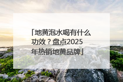 地黄泡水喝有什么功效？盘点2025年热销地黄品牌