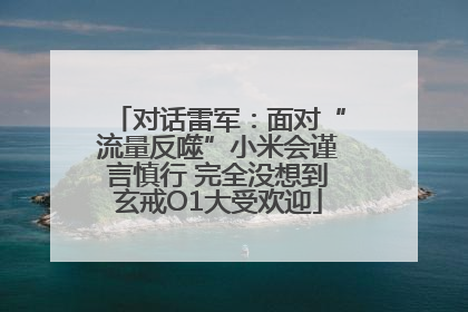 对话雷军：面对“流量反噬”小米会谨言慎行 完全没想到玄戒O1大受欢迎