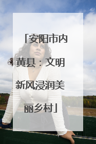 安阳市内黄县：文明新风浸润美丽乡村