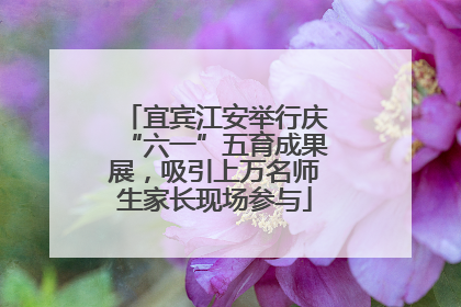 宜宾江安举行庆“六一”五育成果展，吸引上万名师生家长现场参与