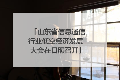 山东省信息通信行业低空经济发展大会在日照召开