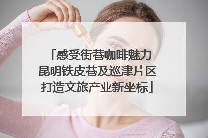 感受街巷咖啡魅力 昆明铁皮巷及巡津片区打造文旅产业新坐标