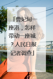曹妃甸一座港，怎样带动一座城？人民日报记者调查