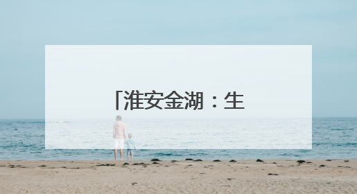 淮安金湖：生态与文明共绘水韵湖城好风景