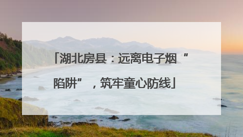 湖北房县：远离电子烟“陷阱”，筑牢童心防线