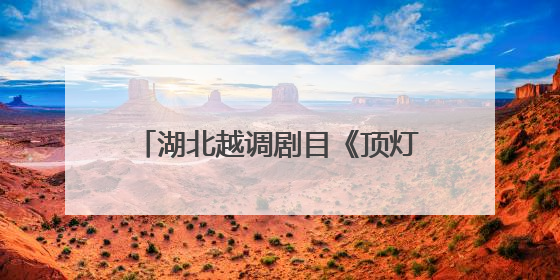 湖北越调剧目《顶灯》绽放“梨花杯”