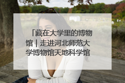 藏在大学里的博物馆｜走进河北师范大学博物馆天地科学馆：在校园里赴一场“宇宙之约”