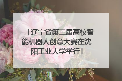 辽宁省第三届高校智能机器人创意大赛在沈阳工业大学举行