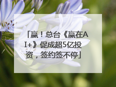赢！总台《赢在AI+》促成超5亿投资，签约签不停
