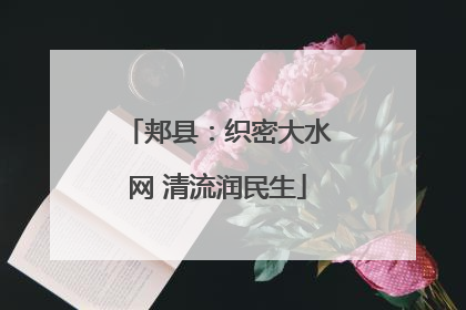 郏县：织密大水网 清流润民生