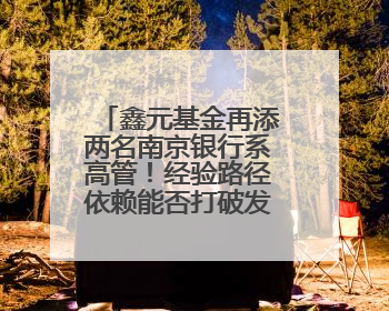 鑫元基金再添两名南京银行系高管！经验路径依赖能否打破发展瓶颈？