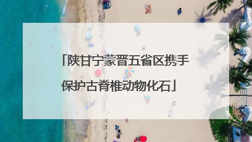 陕甘宁蒙晋五省区携手保护古脊椎动物化石