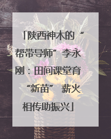 陕西神木的“帮带导师”李永刚：田间课堂育“新苗” 薪火相传助振兴