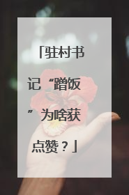 驻村书记“蹭饭”为啥获点赞？