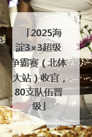 2025海淀3×3超级争霸赛（北体大站）收官，80支队伍晋级