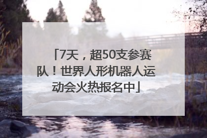 7天，超50支参赛队！世界人形机器人运动会火热报名中